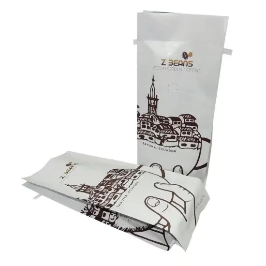 Factory Price Food Grade Custom PrintedAluminum Foil Coffee Bag Custom Printing Food Packaging Bag
