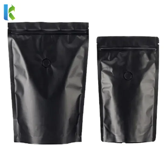 Factory Matte Aluminium Foil Coffee Bag for Coffee Packaging Pouch Bag with Zipper