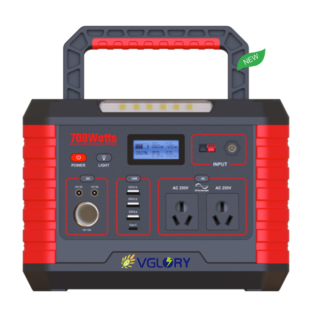 Station Supply Mobile Charger 500w Inverter Alternative Energy Solar Portable Emergency Generators