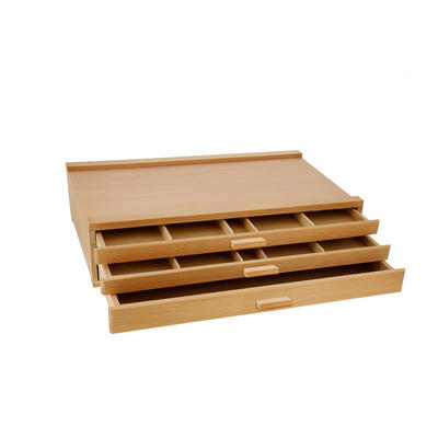 Wholesale sale luxury wooden organizer jewelry box with drawer