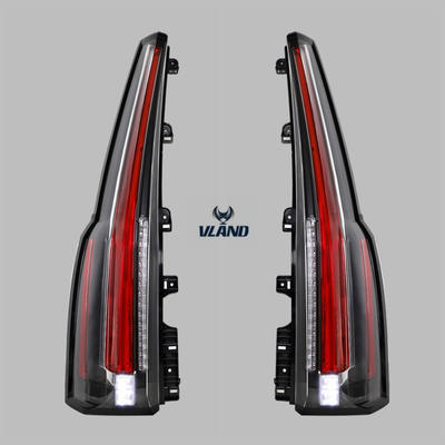 VLAND tail lamps fit for YUKON 2015-2016 full LED taillights with DRL+Brake light+Reverse light+Yellow Turn signal
