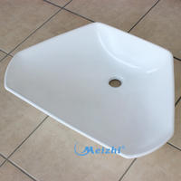Good quality sanitary ware plant solid surface decorative concrete wash basin