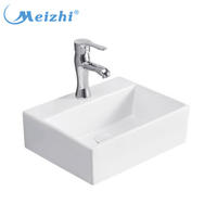 Excellent Quality Rectangle Ceramic Cheap Vanity Bathroom Sinks For Sale