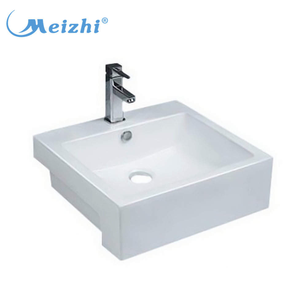 Square bathroom american standard acrylic sink
