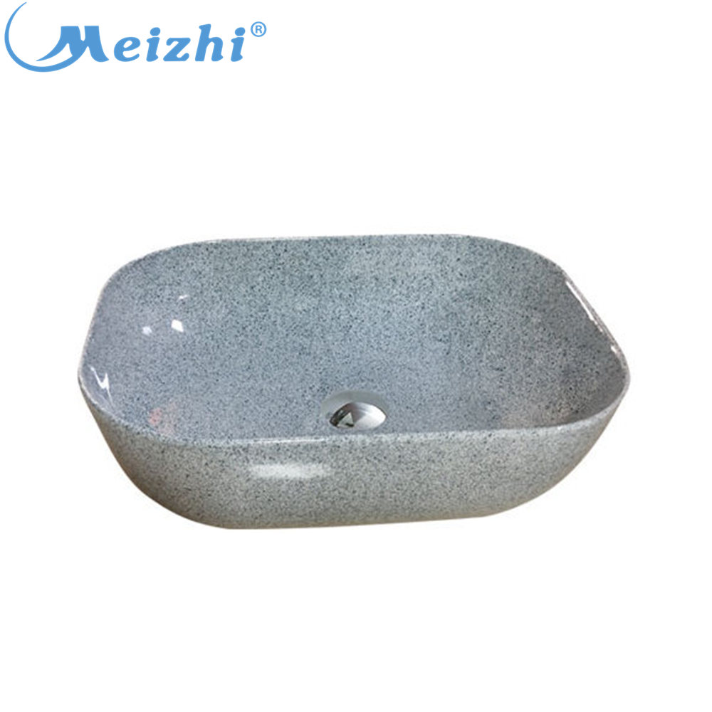 Bathroom ceramic composition enamel wash basin