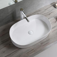 Lavamanos ceramica basin for european bathroom