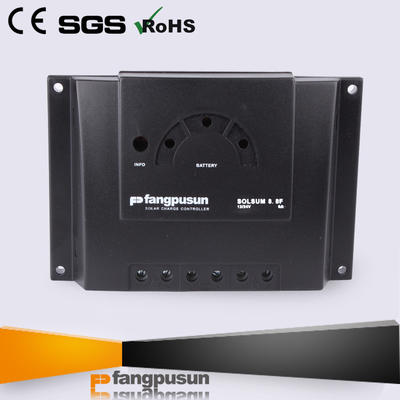 Fangpusun Solsum 8.8f 12V/24V PV Panel System Intelligent LED Solar Charge Regulator