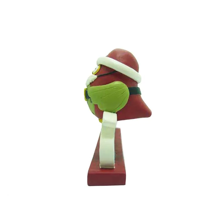 'merry christmas' owlon basehigh quality animal bird statue simple gift