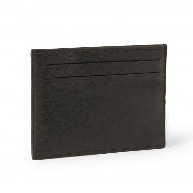 China wholesale Handmade Textured-Leather Card Wallet