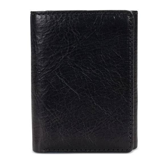 Hot Selling Fashion Men's Short Money Card Holder Business Leather Wallet
