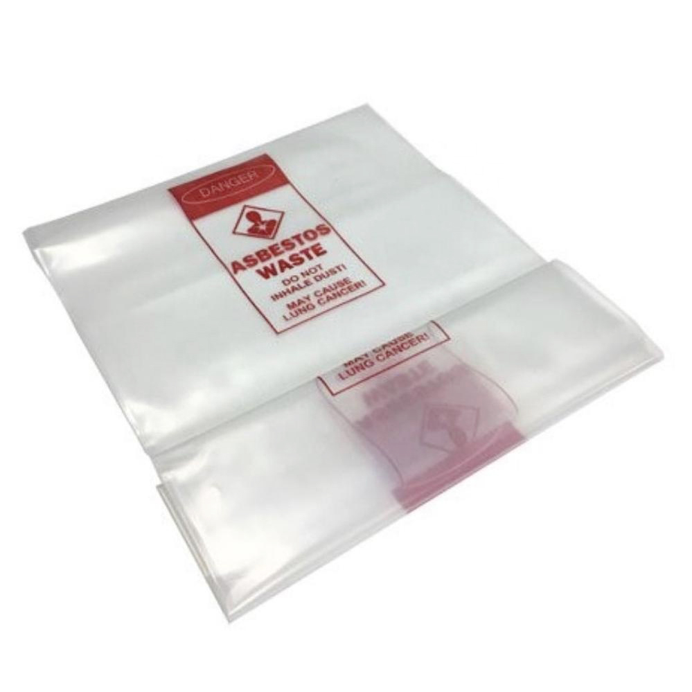 Customized danger warning printing clear polythene LDPE bag