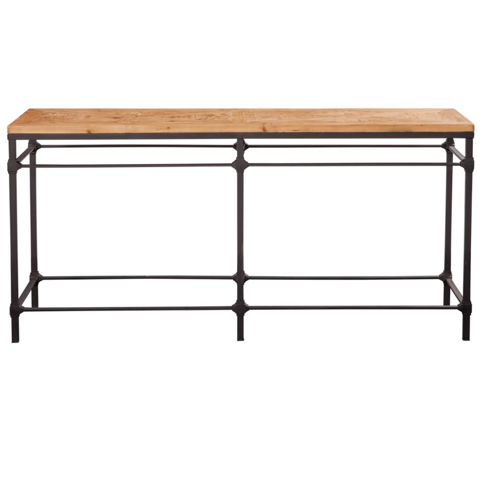 French Country Style Industrial Console Table HL410