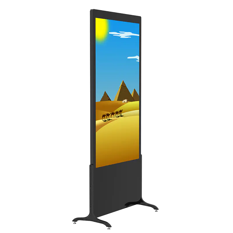 The Newest Portable Advertising Display Mall Kiosk With Wifi Advertising Player Monitor Indoor Full Color Digital Signage