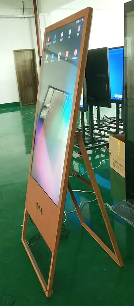 Icd Touch Android Display Lcd Clothing Store Stand Floor Standing Information Kiosk