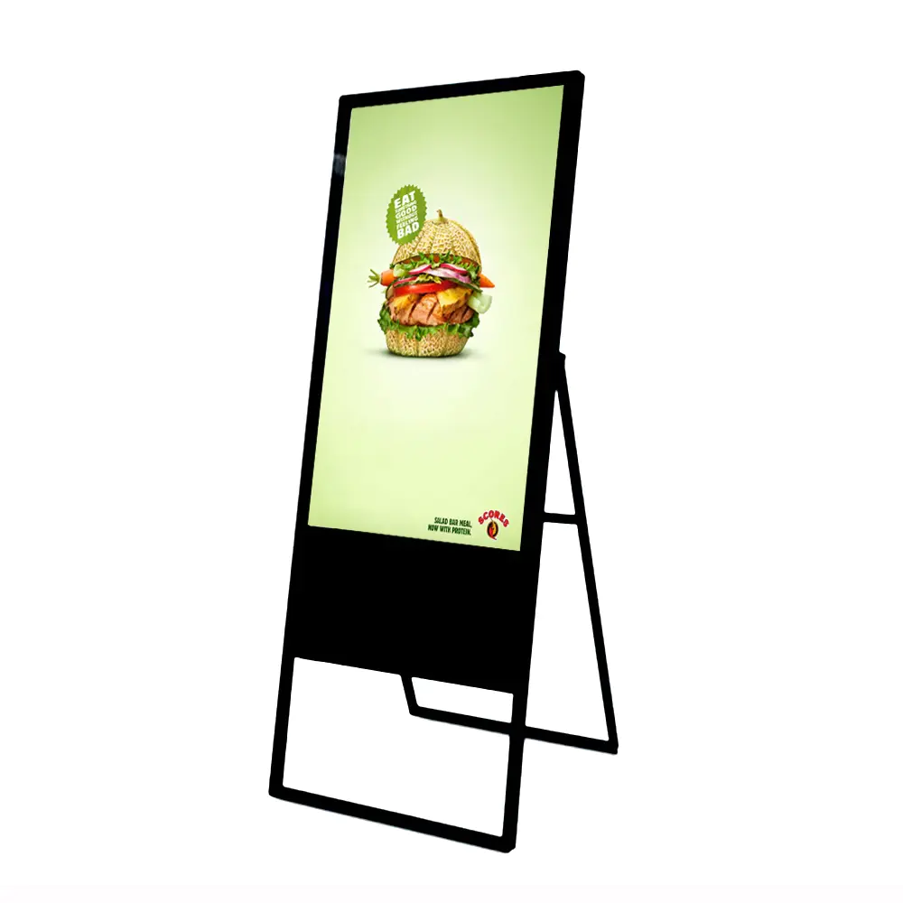 Icd Touch Android Display Lcd Clothing Store Stand Floor Standing Information Kiosk