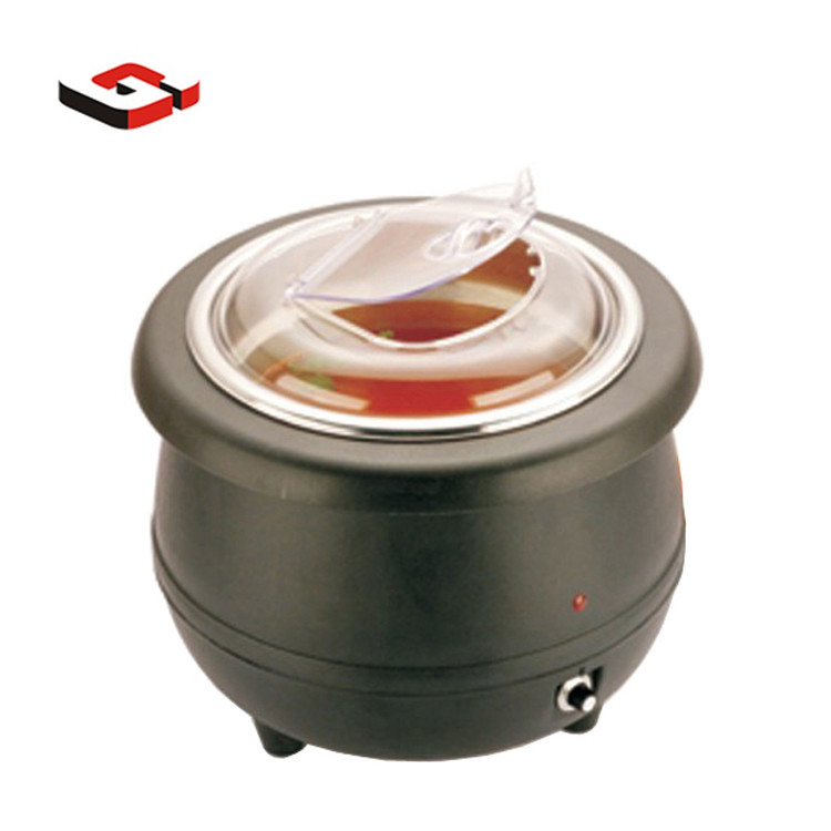 Electric soup kettle with PC cover & Aluminium water jacket