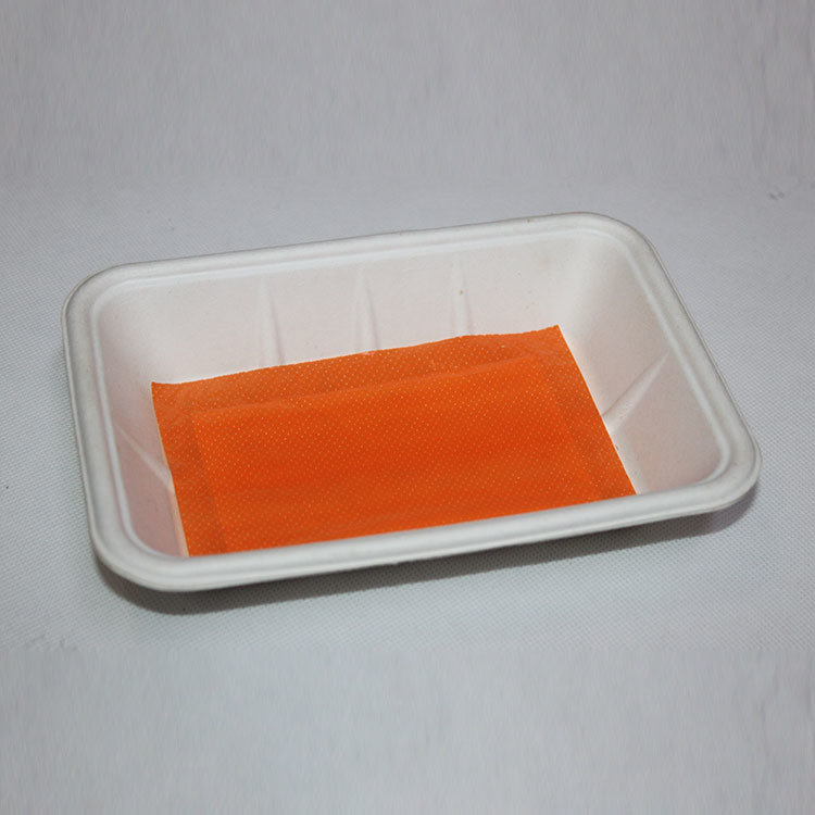 PE Perforated Film Biodegradable Fresh Water Absorbent Food Pad