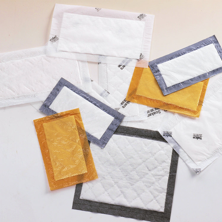 Customized Size Disposable Fresh Water Food Absorbent Pad For Meat Packaging