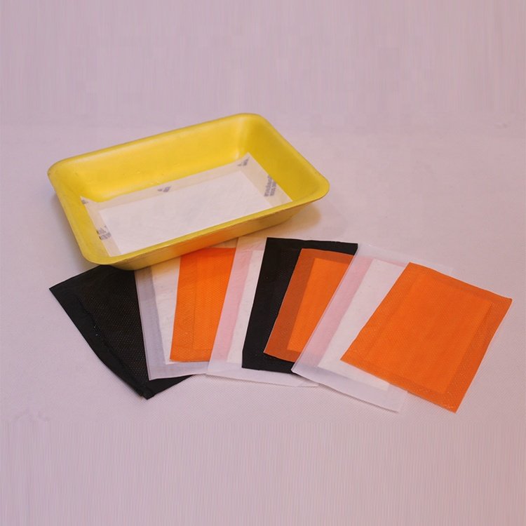 Eco-Friendly water absorbent Food Grade pad for food
