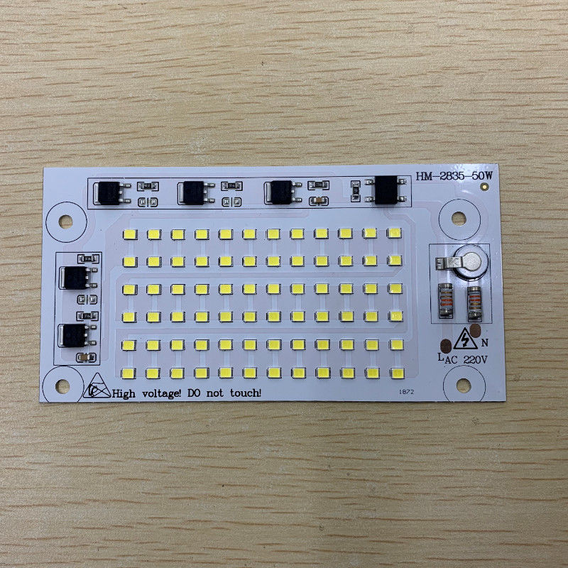 2835 smd LED 50W 220V AC Driverless dob led module pcb pcba dob led board for LED Floodlight