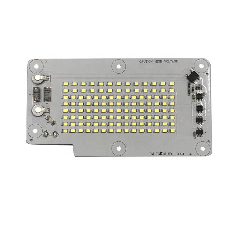 Factory Delivery 126lm/W CE RoHS Certification 220V AC DOB Driverless SMD 50W Linear LED Module PCB Board for LED Floodlight
