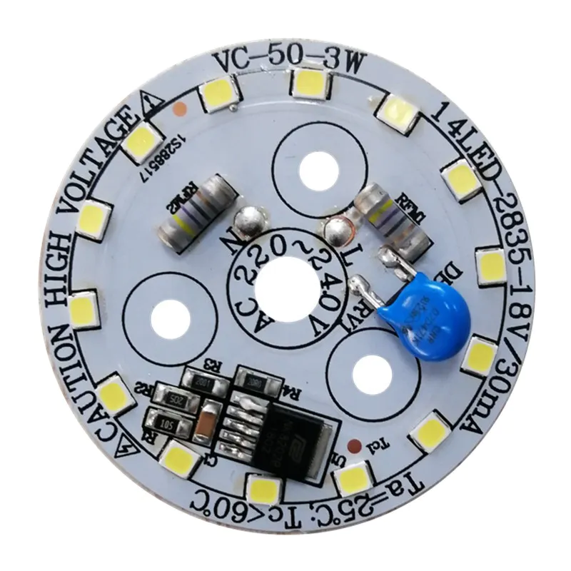 110LM/W 3W 3 -Year-Warranty Ra 80 CE RoHS Certification 220V AC PCB Input LED Module for LED Floodlight