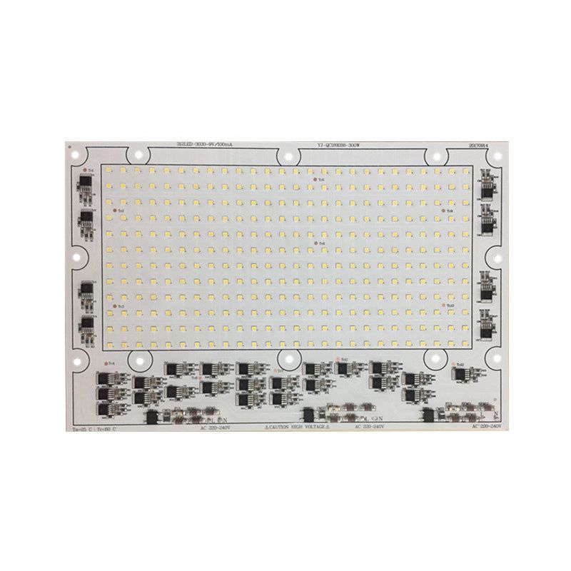 3years warrantyCE RoHS Certification High Power 300W 220V ac input voltage square led module pcb pcba for LED Floodlight