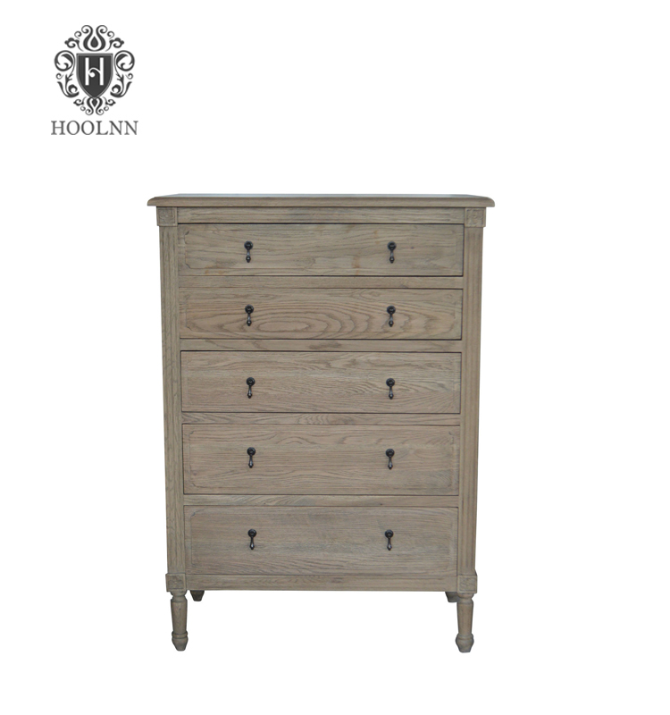 antique solid wood chest drawers for bedroom furniture HL883