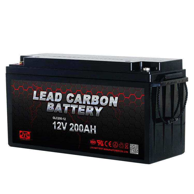 High Quality 12V 200Ah lead carbon battery solar battery 12v 200ah