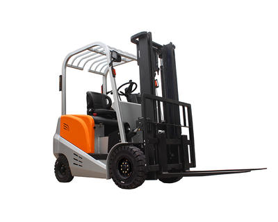 6 meters lifting electric forklift four wheels counterbalance forklift truck for logistics warehouse