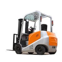 Four-whee lcounterbalanced weight electric forklift