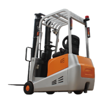 Three wheel electric forklift truck with solid tires small size
