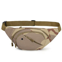 2020 new military fanny pack water-resistant adjustable waist pack bag