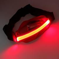 Fashionable LED running waist belt with USB charger
