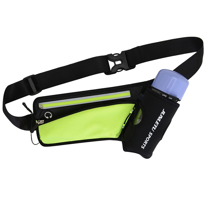 Lightweight Sports Running Belt Outdoor Exercise Waist Bag With water Bottle Holder