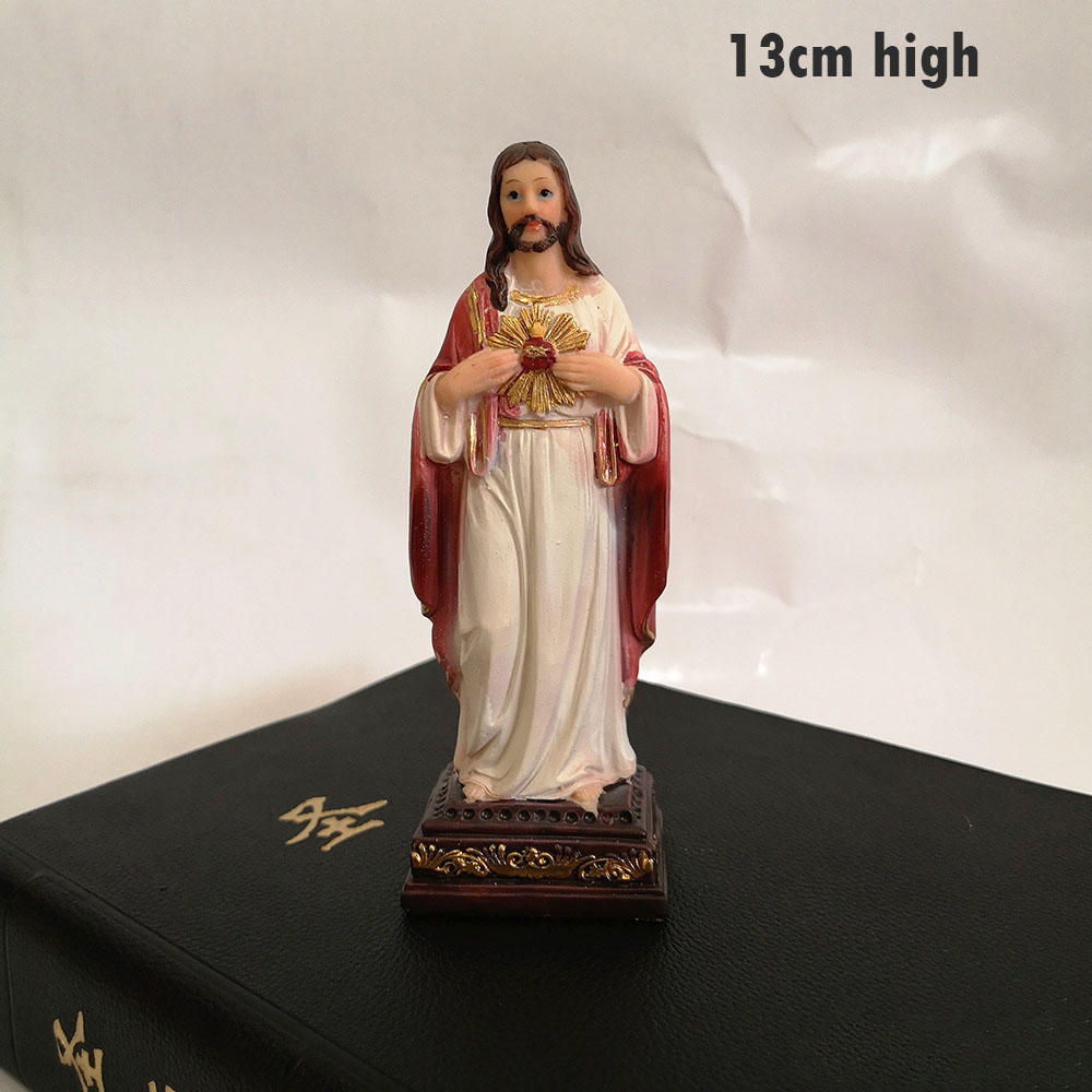 In Stock Resin Holy Family Nativity Set Catholic Religious Statue Jesus Figurine