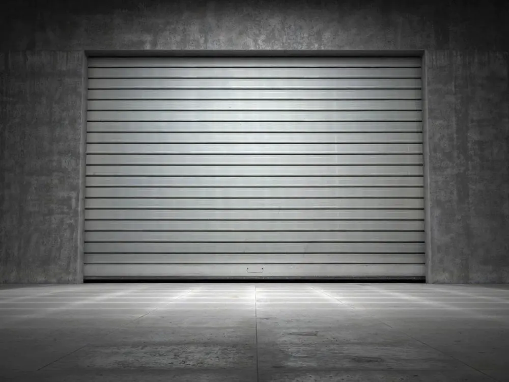 Industrial Automatic Overhand Galvanized or Stainless Steel Roller Shutter Garage Door for Warehouse or Shop