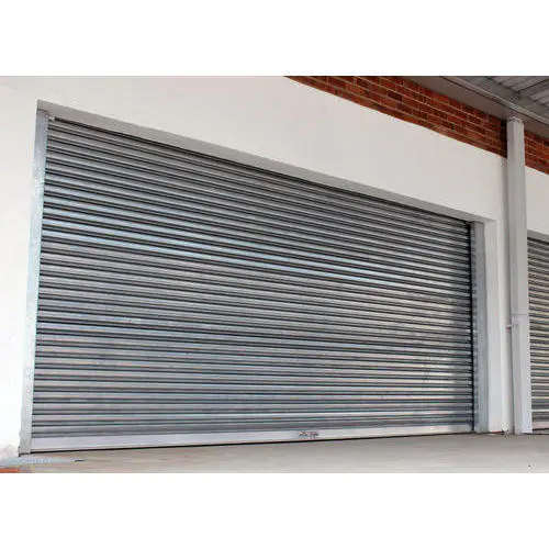 3600*3000 201 Stainless Steel CommercialExterior Roller Shutter Door for Shop