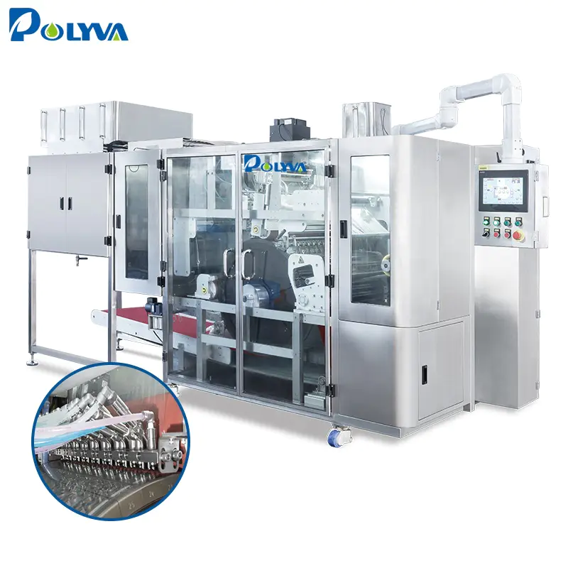 Polyva pva film packing machine water soluble film filling packing machine laundry pods filling machine
