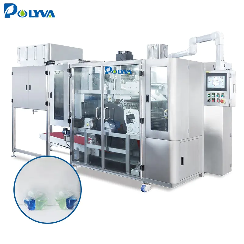 Polyva machine China supplier water soluble pods capsule maker packing machine capsule powder filling machine