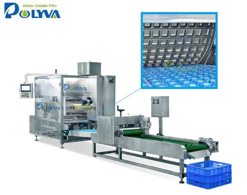 Polyva mahine multi-function water soluble film filling packing machine air packaging machine detergent soap making machine