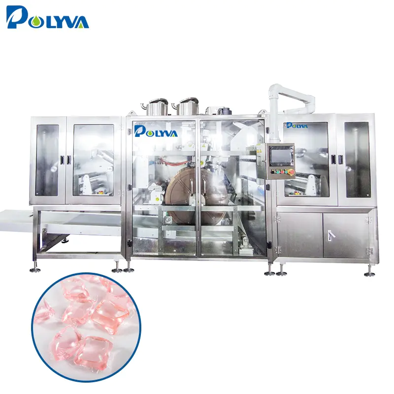 pva laundry pod detergent capsule packaging machine