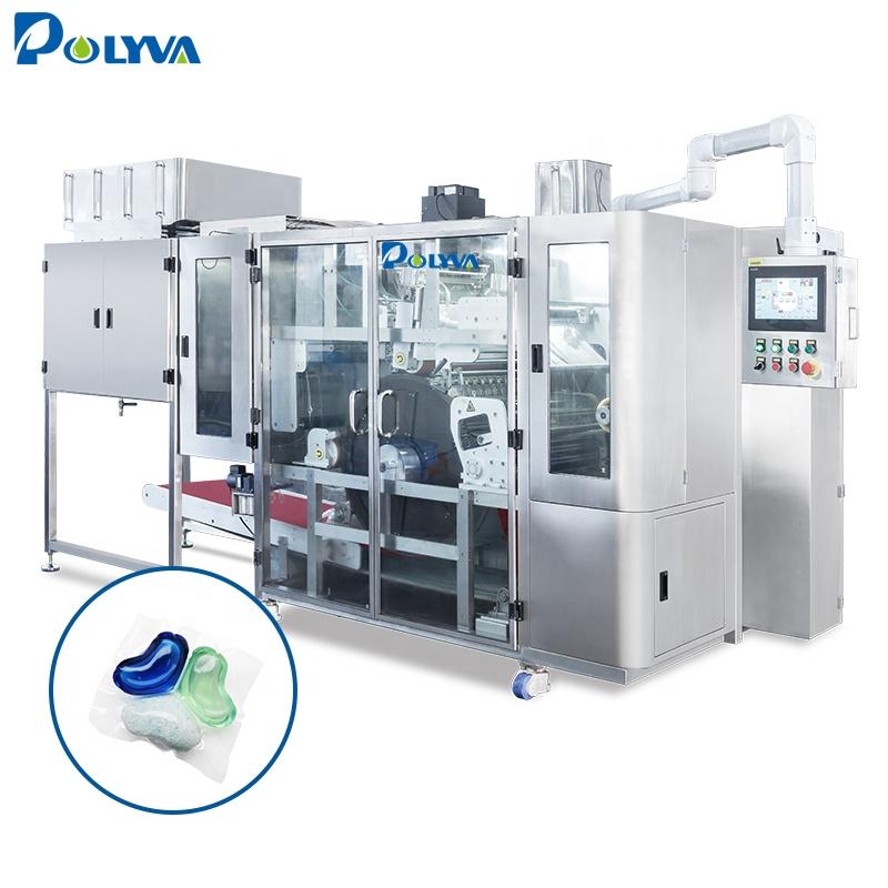 Polyva max 600pcs/min water soluble film packing machine pva water souble film