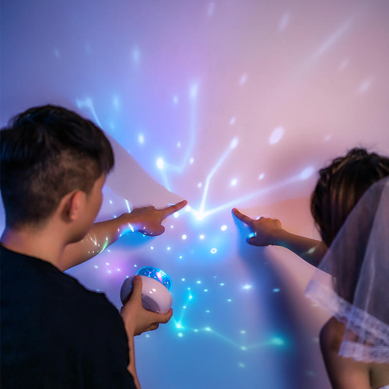 Starry Sky Light Projector Multi-color changing Night Light 360 Degree Rotating Bedroom for Kids/ Children gift