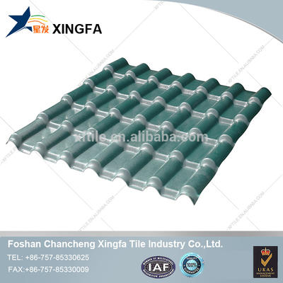 High quality spanish ASA&PVC synthetic resin roof tile/roof sheet/anticorrosive roof tile