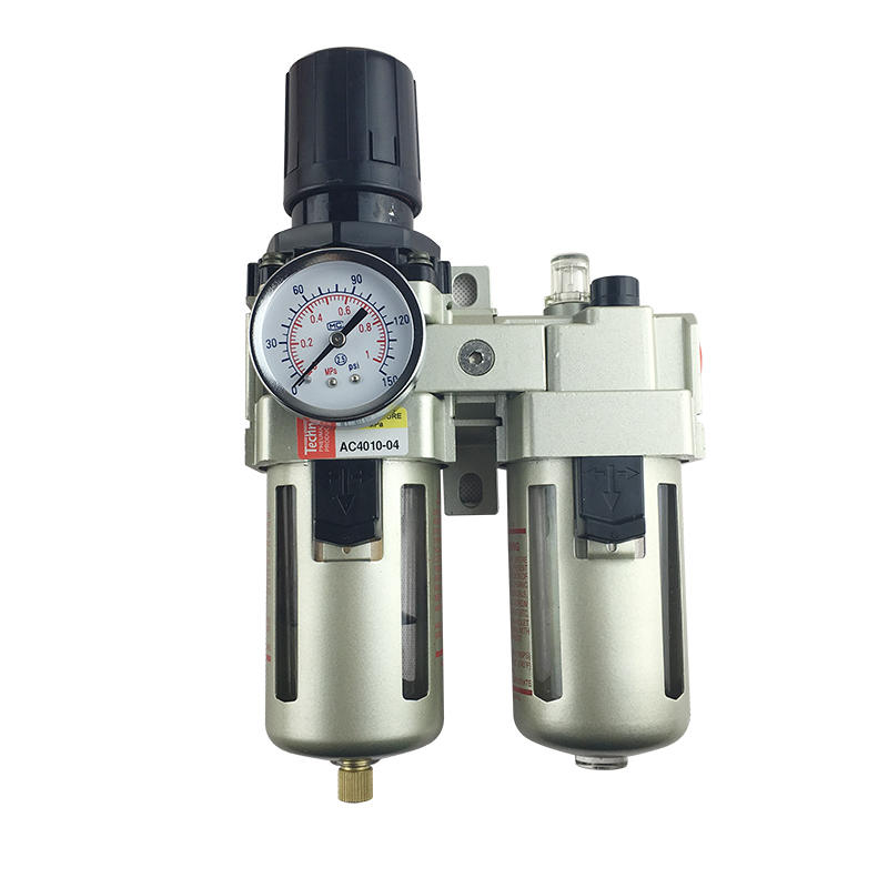 AC Series 1/2 Inch AC4010-04 FRL Filter Regulator Source Treatment Lubricator Combination