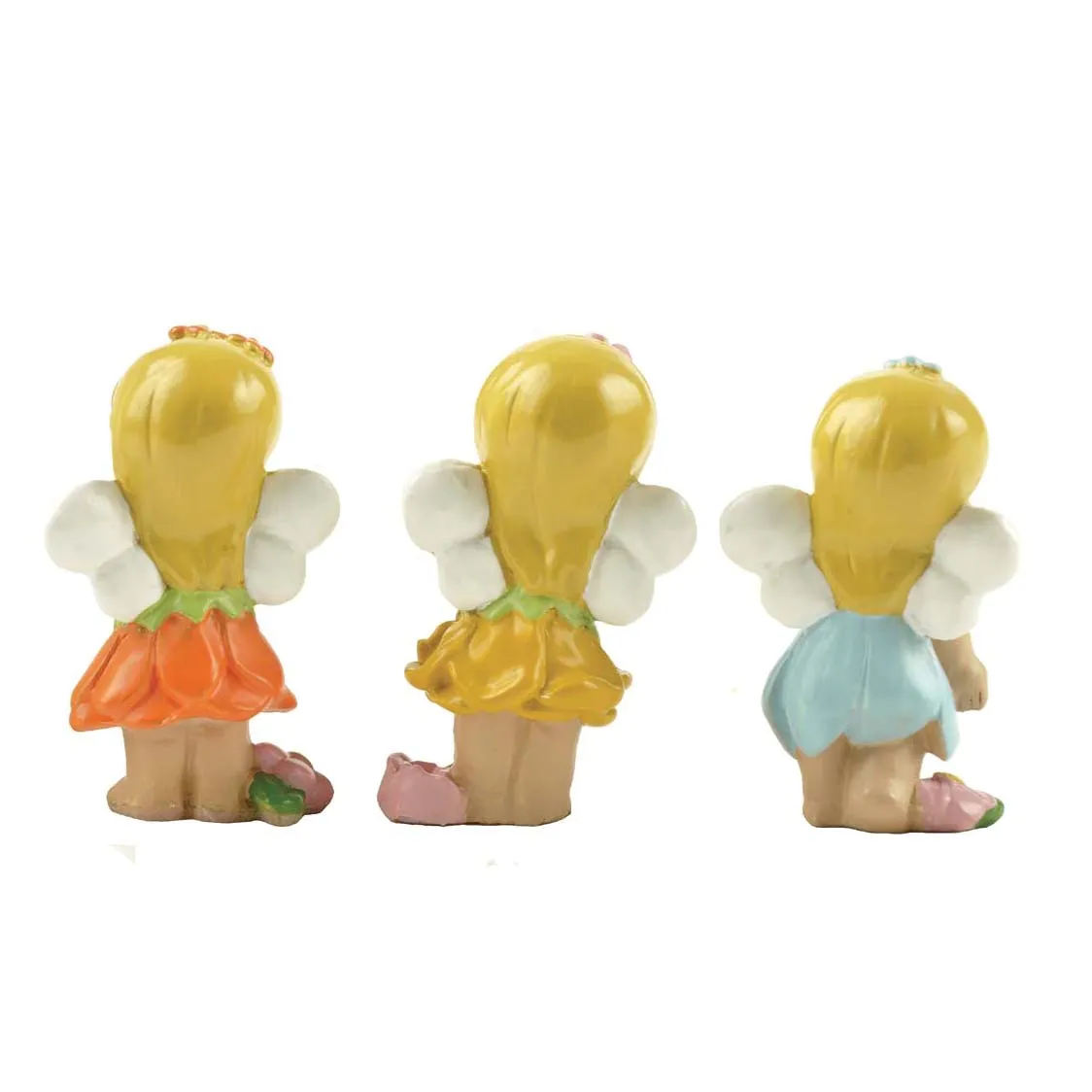 Polyresin miniature fairy figurines for garden decoration
