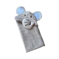 Factory Price Organic 100% Bamboo Hooded Baby Towel with Soft Hand Feeling