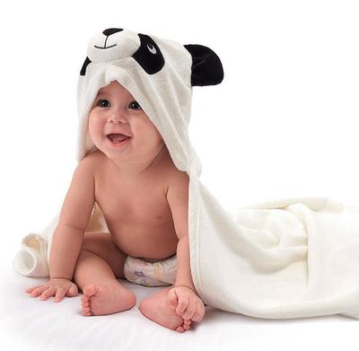 High Quality Baby Organic Bamboo Hooded Towel with Custom Logo baby towel
