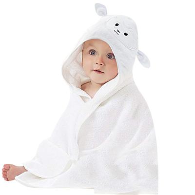 Soft 300gsm Bamboo Hooded Baby Kids Towel with Bear Ear